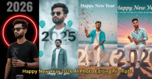 Read more about the article Happy New Year 2026 AI Photo Editing Prompts Google Gemini